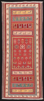 Afschar-Tabii - Persien - Größe 227 x 98 cm
