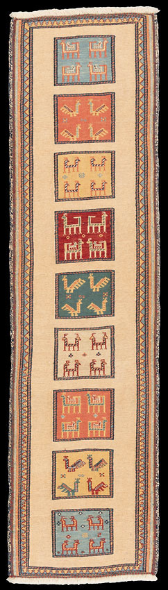 Afschar-Tabii - Persien - Größe 205 x 53 cm