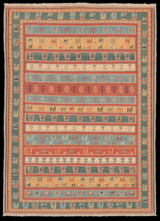 Afschar-Tabii - Persien - Größe 253 x 185 cm