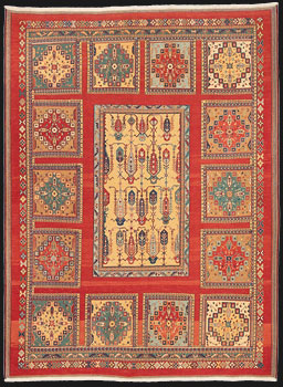 Afschar-Tabii - Persien - Größe 273 x 203 cm