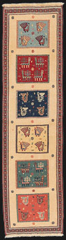 Afschar-Tabii - Persien - Größe 198 x 53 cm