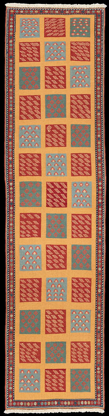 Afschar-Tabii - Persien - Größe 291 x 72 cm
