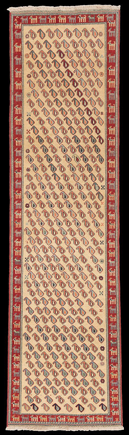 Afschar-Tabii - Persien - Größe 251 x 68 cm