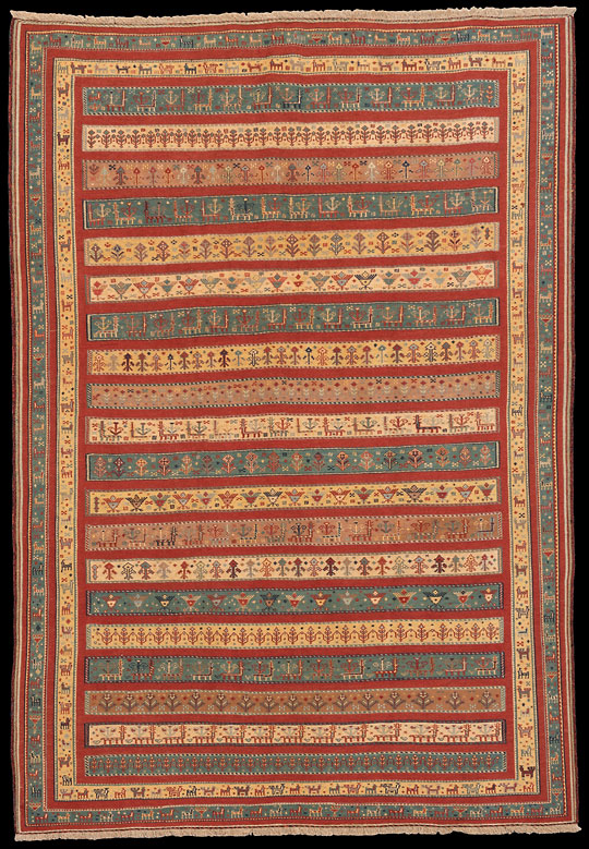 Afschar-Tabii - Persien - Größe 294 x 206 cm