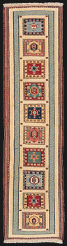 Afschar-Tabii - Persien - Größe 196 x 50 cm