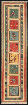 Afschar-Tabii - Persien - Größe 203 x 55 cm