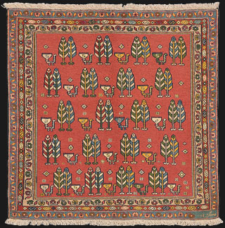 Afschar-Tabii - Persien - Größe 97 x 98 cm