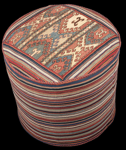 Schahsawan-Hocker - Persien - Größe 47 x 47 cm