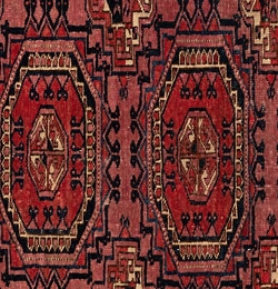 Tekke - Turkmenistan - Größe 141 x 77 cm